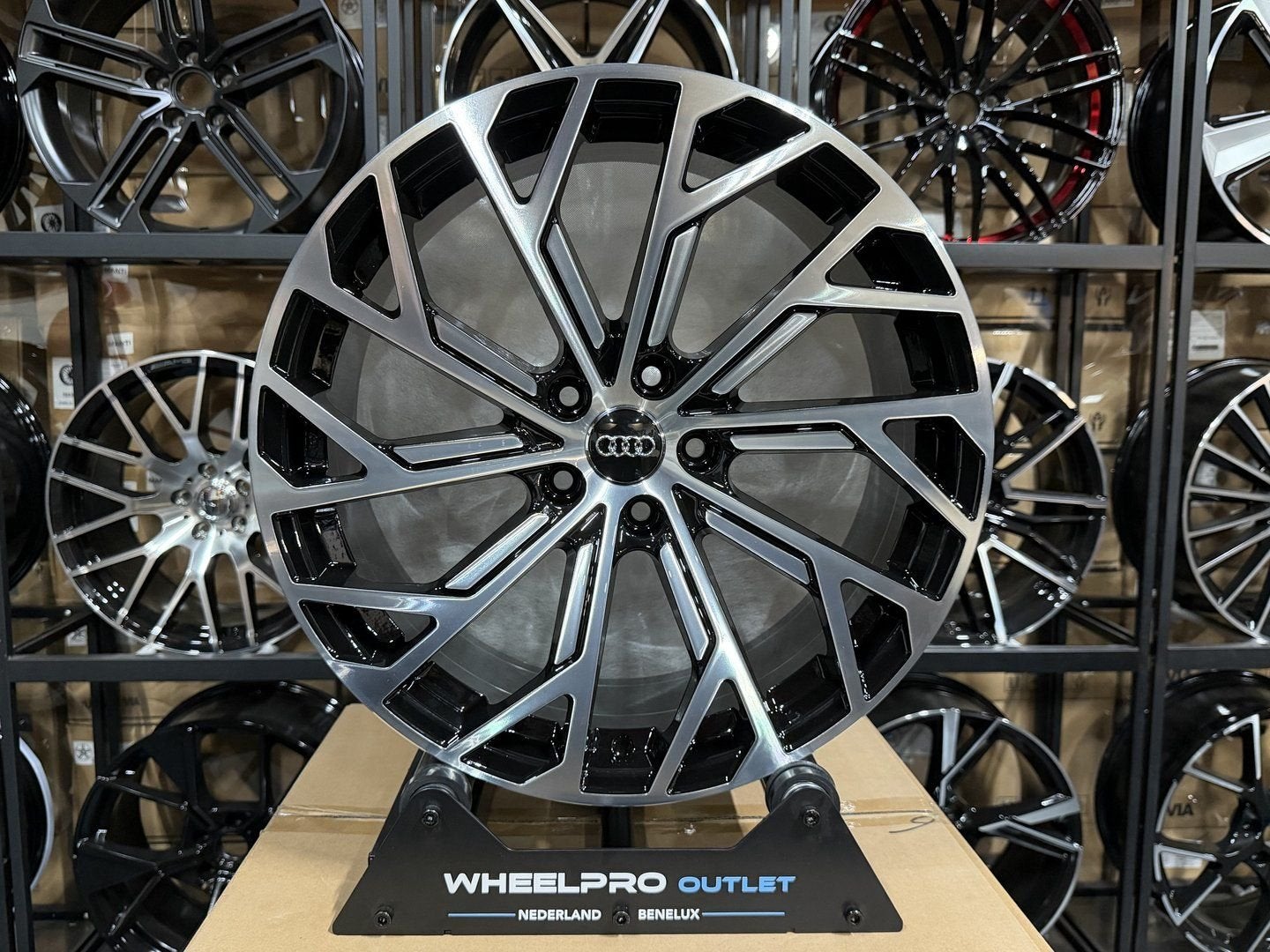 19 inch Audi S look velgen A4 A5 A6 A7 A8 Q3 Q5 Q7 8 RS5 RS6, Auto-onderdelen, Banden en Velgen, Ophalen of Verzenden, Nieuw, 19 inch