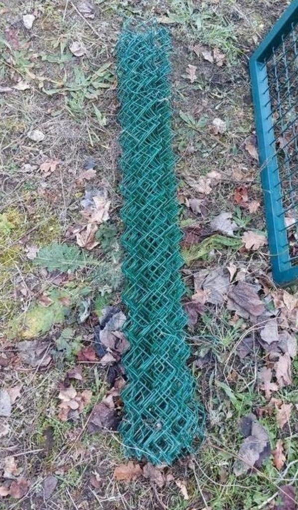 Tennisdraad H125 - groen - ca 2,70m, Tuin en Terras, Ophalen, Nieuw, Minder dan 10 meter
