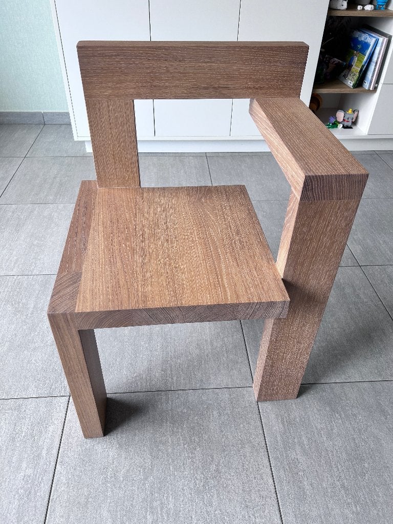 Rietveld steltman stoel, Ophalen, Hout, Modern