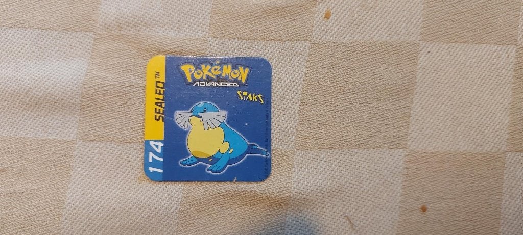 magneet speelgoed pokemon Sealeo staks panini, Ophalen of Verzenden, Nieuw