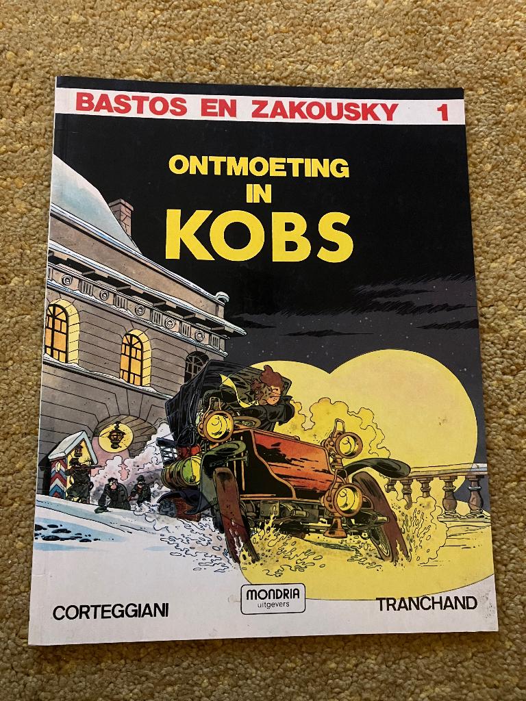 Bastos en Zakousky - 1 - Ontmoeting in Kobs, Eén stripboek, Ophalen of Verzenden, Gelezen