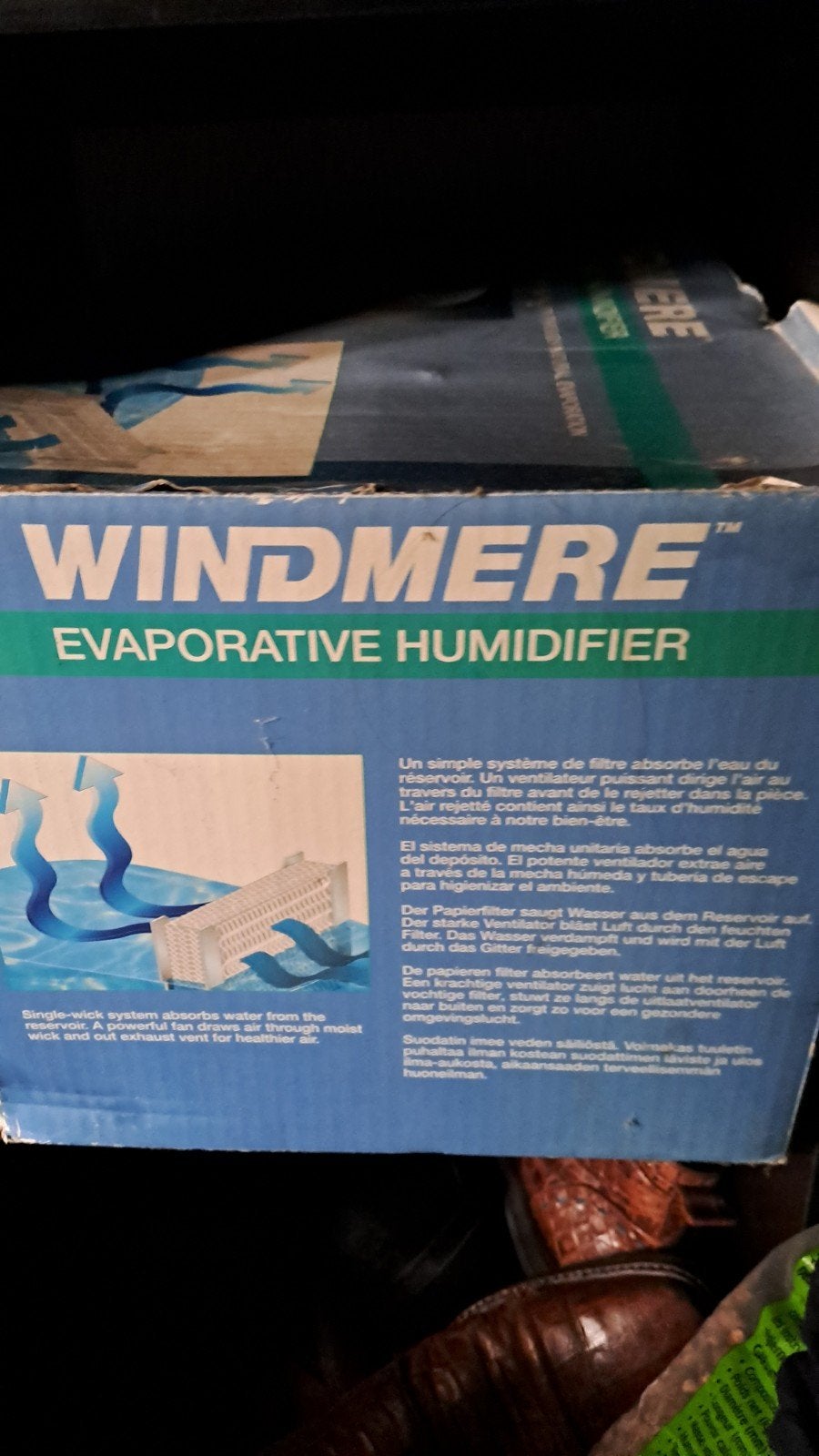 Humidificateur, Enlèvement, Humidificateur
