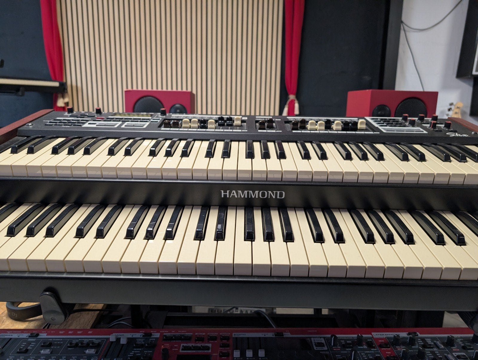 Hammond SKX occasion | Twee klavieren, legendarische Hammond, Ophalen of Verzenden, Zo goed als nieuw, 2 klavieren, Orgel