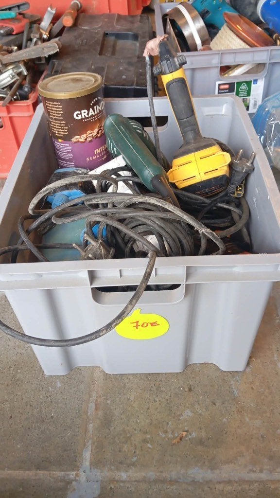 2 perforateurs Bosch/Dewalt + 1 décapeur + 1 pompe immergée, Enlèvement, Bosch