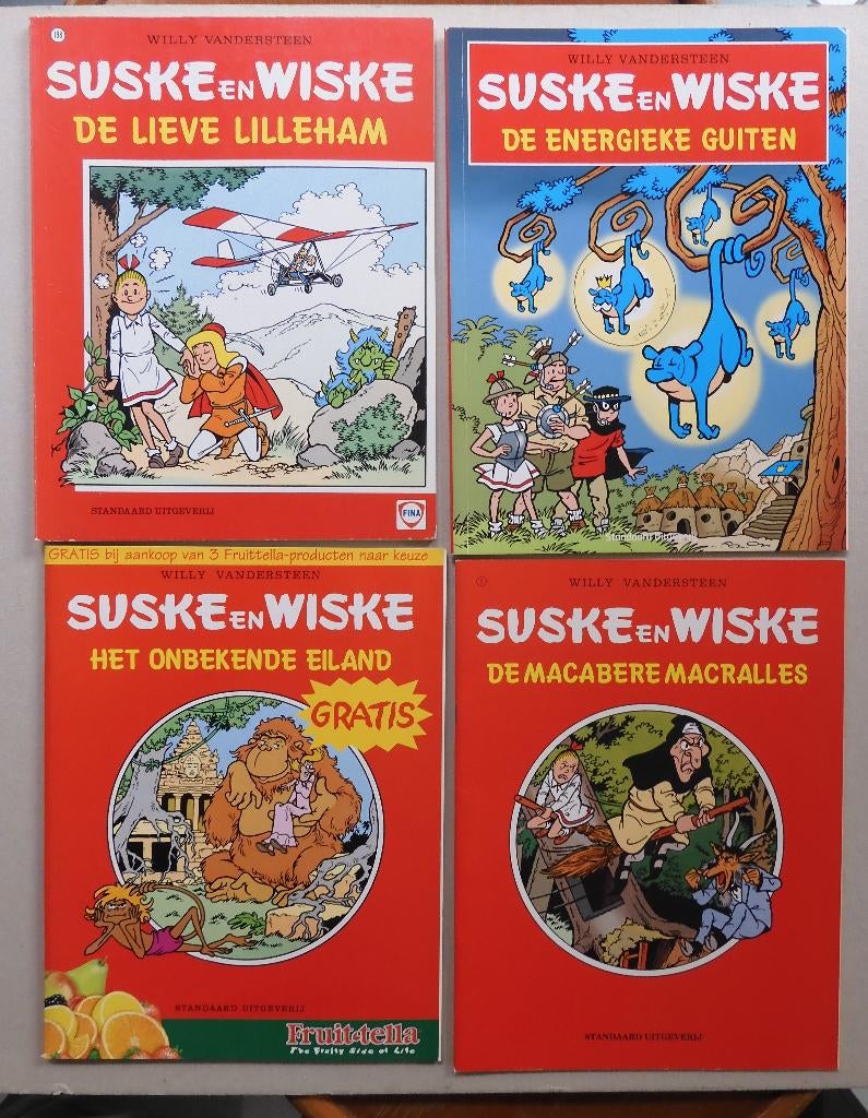 Suske en Wiske reclame albums - Studio Vandersteen @ 1 euro, Willy Vandersteen, Ophalen of Verzenden, Zo goed als nieuw, Meerdere stripboeken