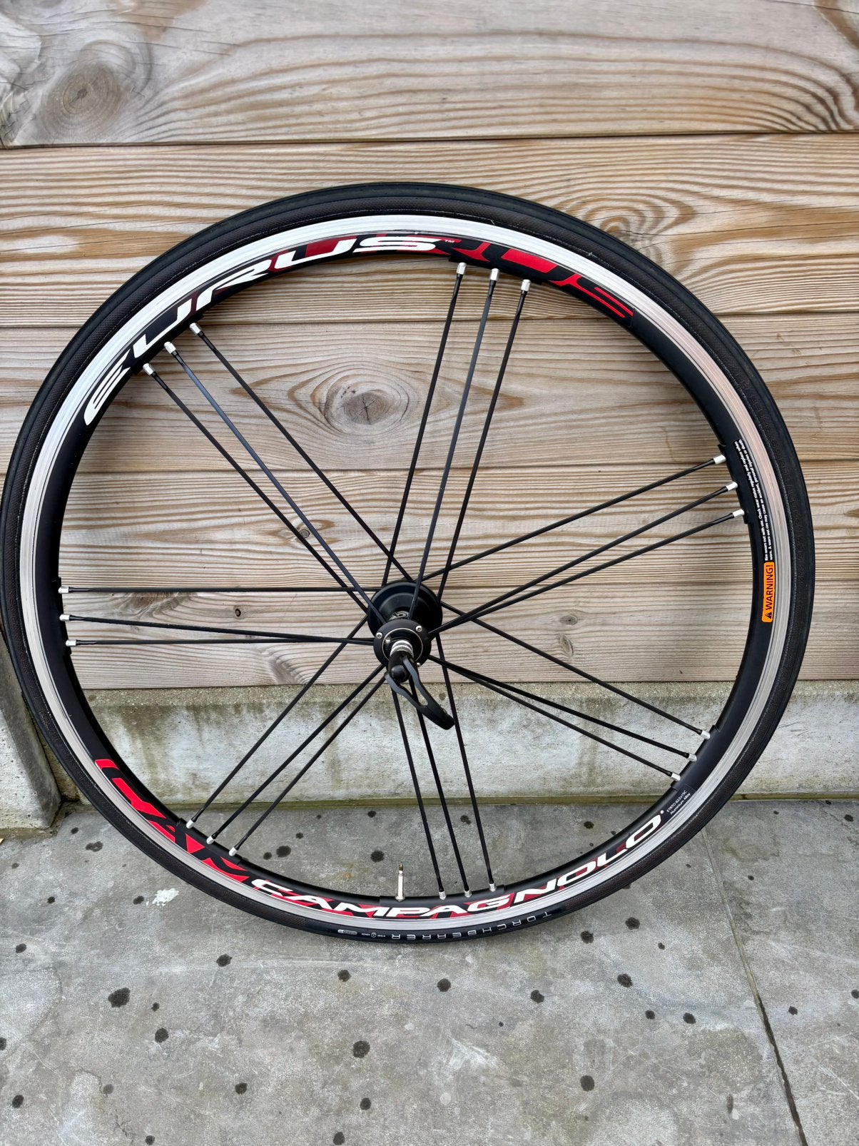 Campagnolo eurus wielen, Fietsen en Brommers, Fietsonderdelen, Ophalen, Zo goed als nieuw