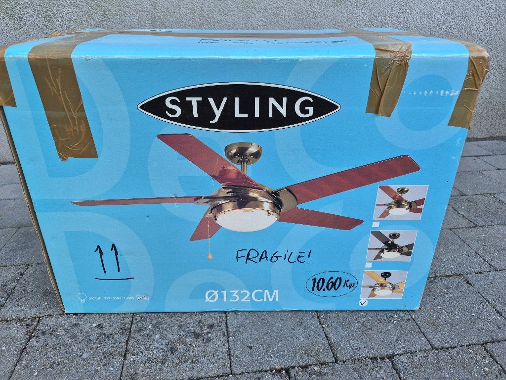 Ventilateur de plafond, Enlèvement ou Envoi, Utilisé, Ventilateur de plafond