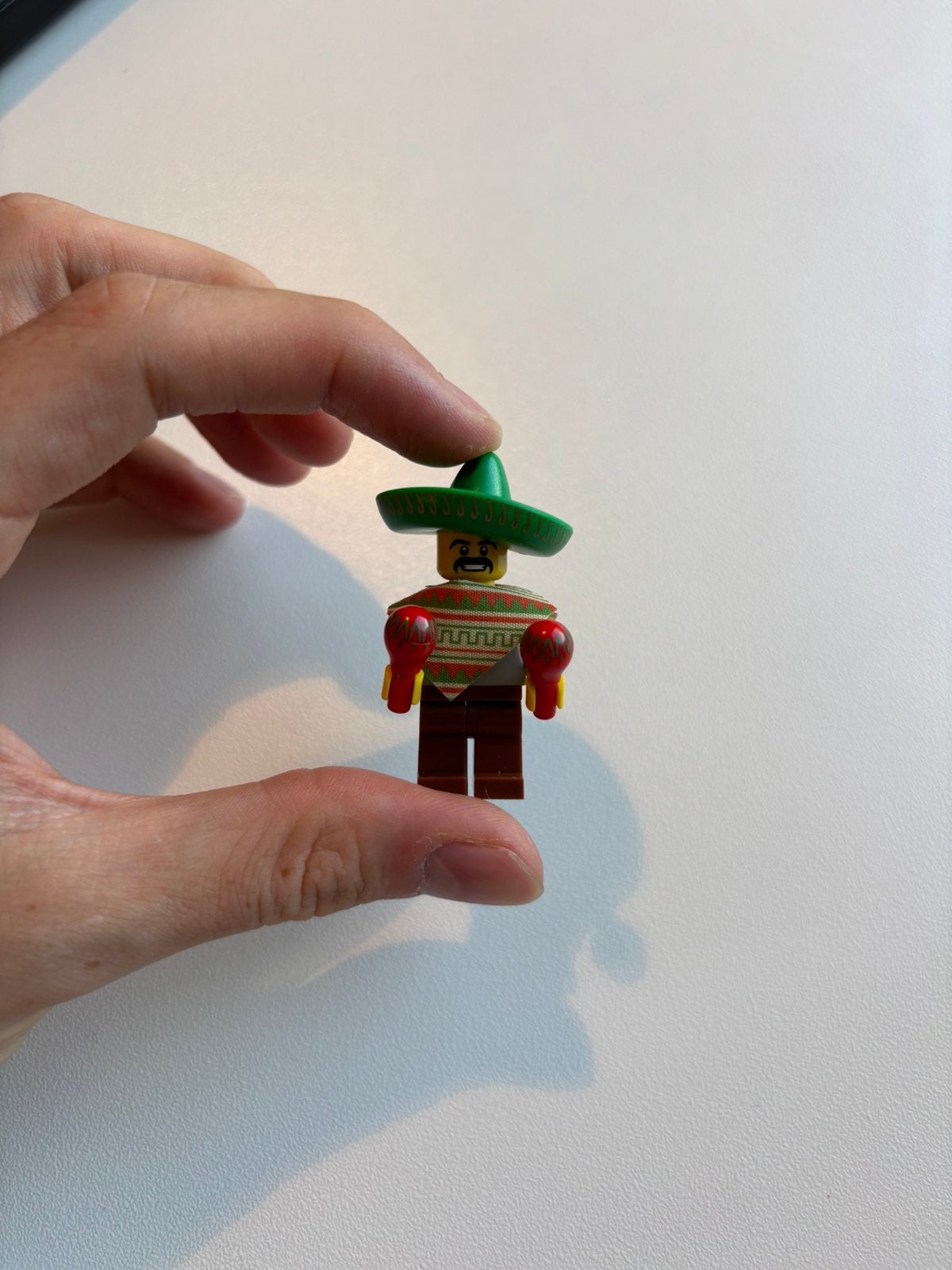 Mariachi Maraca man minifig, col017, Ophalen of Verzenden, Zo goed als nieuw