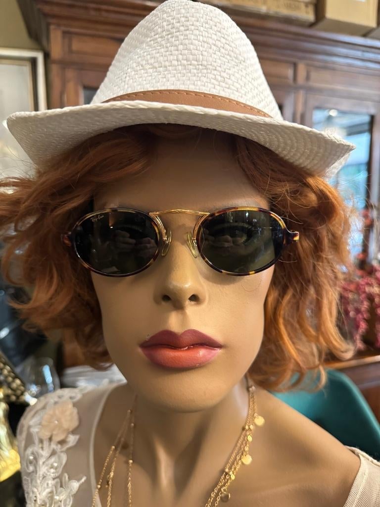 Vintage ovale zonnebril B&L Ray-Ban Cheyenne III W1746 R01, Enlèvement ou Envoi, Comme neuf, Brun, Ray-Ban