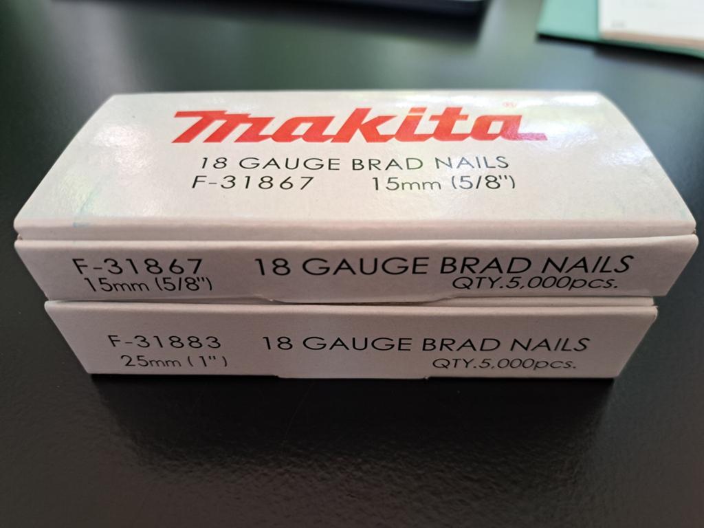 Makita brads, Ophalen