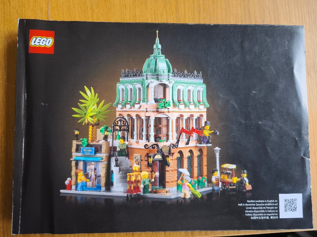 Lego hotel, Lego, Ensemble complet, Instructions incluses, Comme neuf