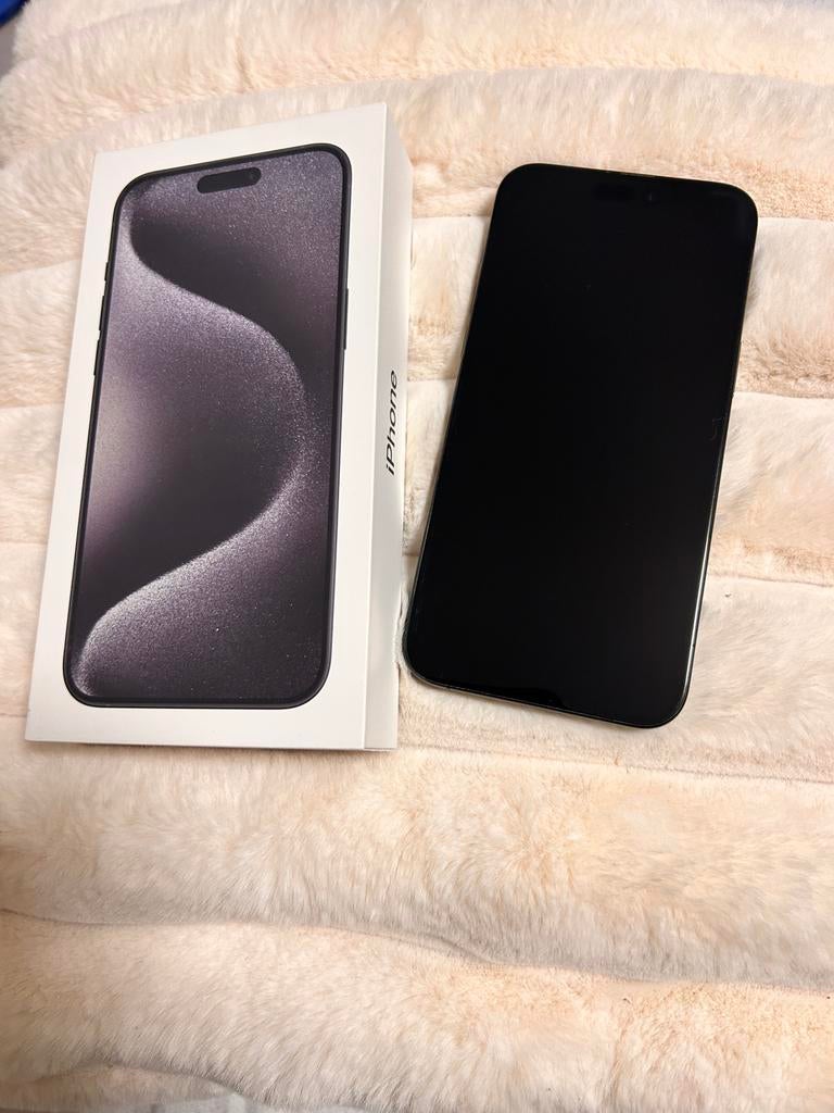 Iphone 15 ProMax, Telecommunicatie, Mobiele telefoons | Apple iPhone, Ophalen of Verzenden, Zwart, 256 GB, IPhone 15