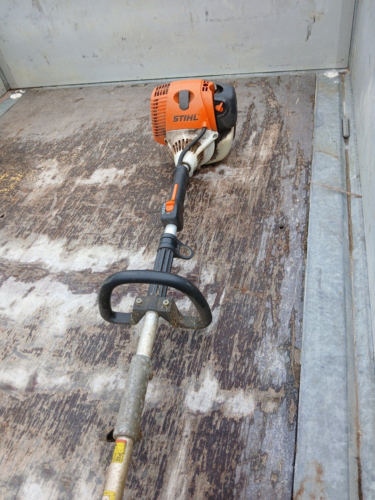 bosmaaier stihl, Tuin en Terras, Ophalen, Gebruikt, Benzine, Stihl