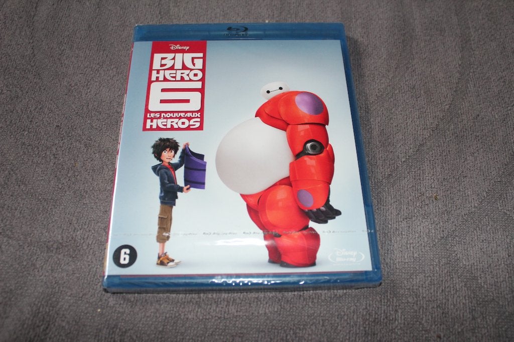 Blu-ray Big Hero 6, CD & DVD, Blu-ray, À partir de 6 ans, Enlèvement ou Envoi, Dessins animés et Film d'animation, Film