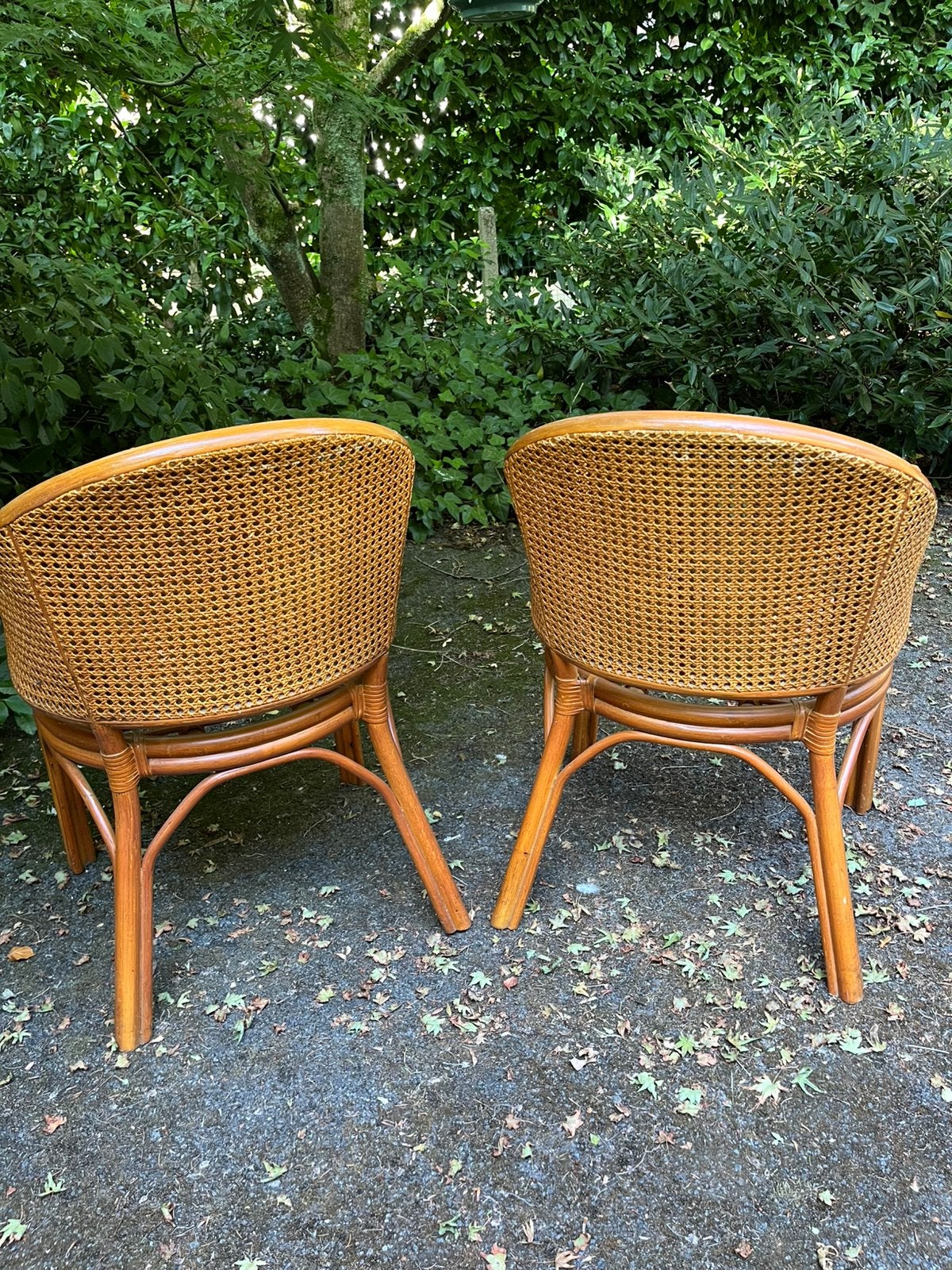 Vier veranda/terrasstoelen, Tuin en Terras, Ophalen, Gebruikt