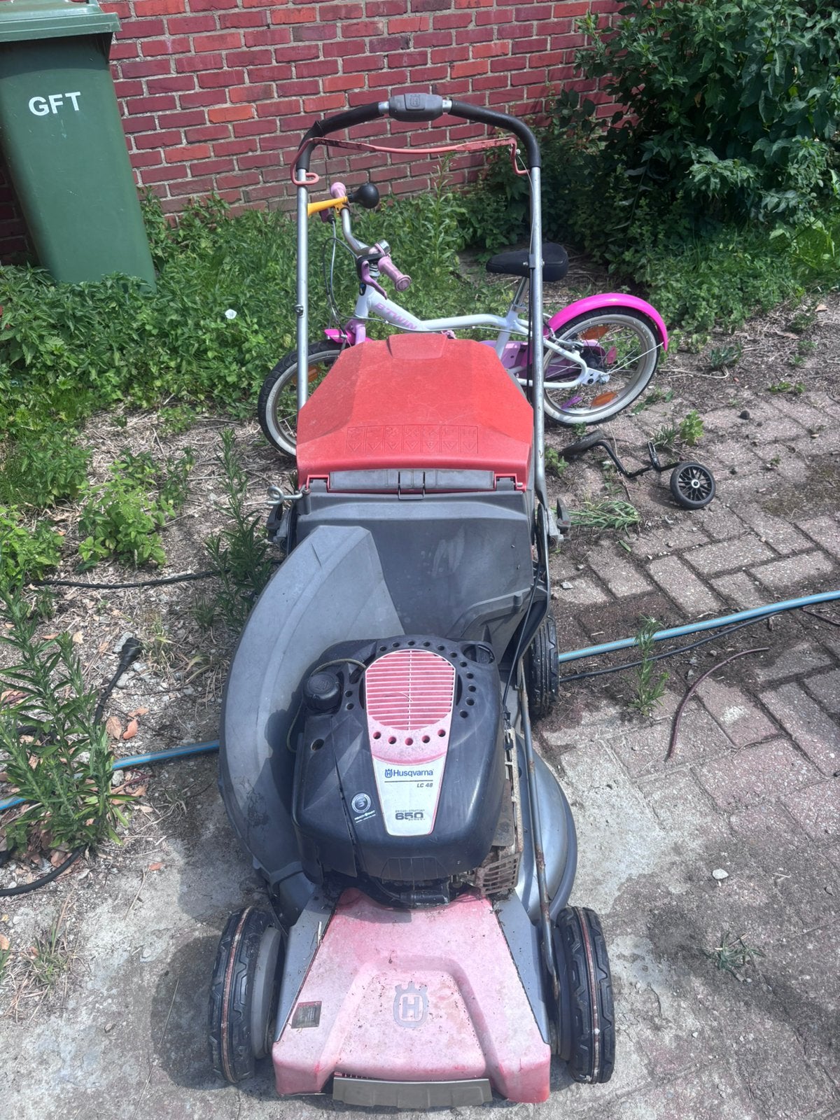 grasmaaier voor onderdelen of opknapper, Tuin en Terras, Ophalen, Zo goed als nieuw
