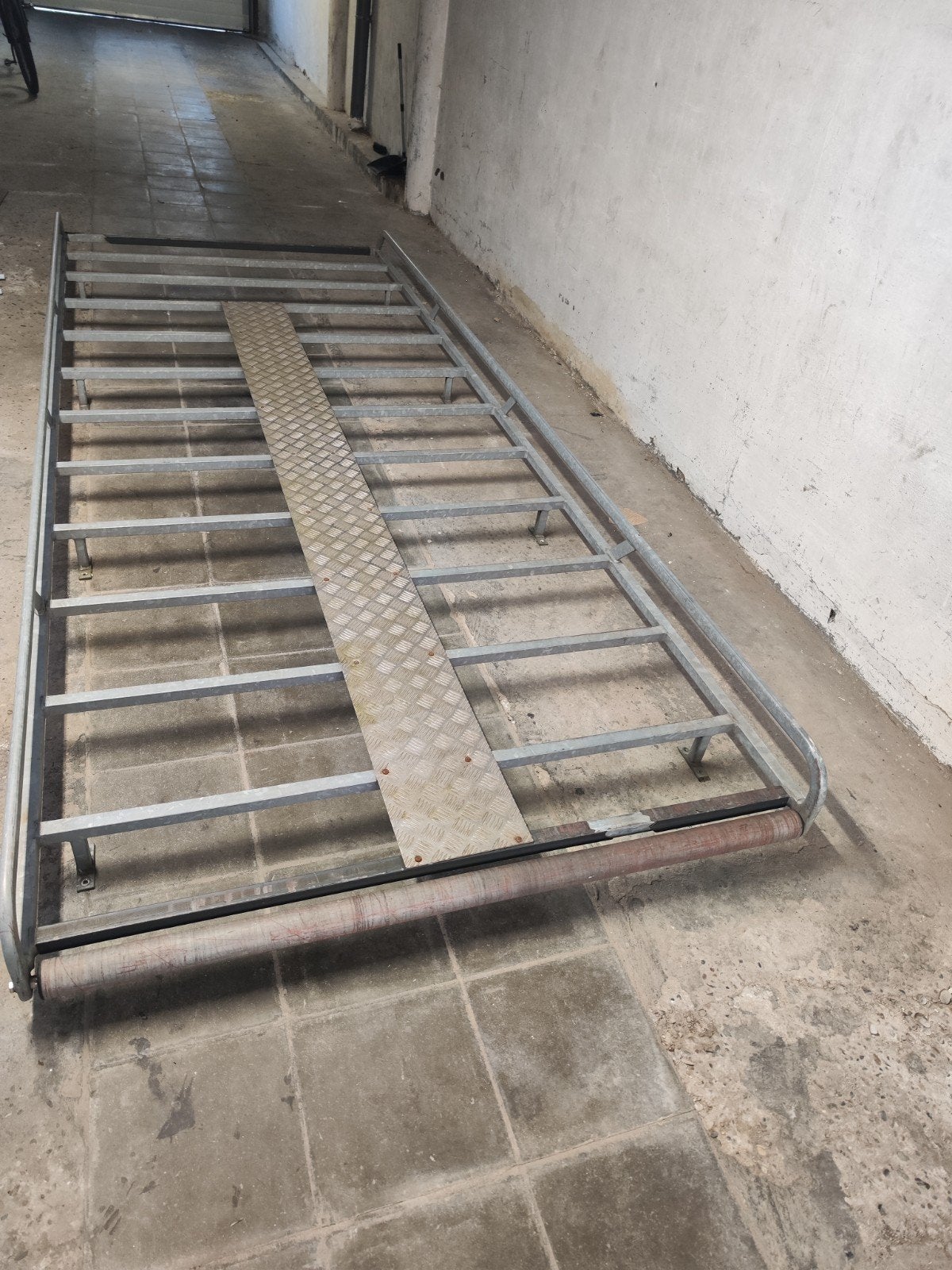 bagage drager Iveco daily met trap, Auto diversen, Ophalen, Gebruikt