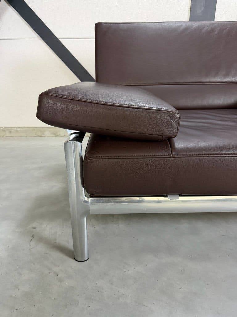 Fauteuil Jori Metropole - cuir marron foncé, 75 à 100 cm, 125 cm ou plus, Leolux Rolf Benz Pode Montis Artifort, Comme neuf