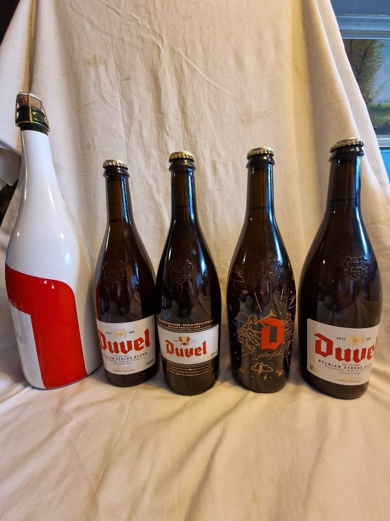 Lot de 18 bouteilles Duvel (toutes pleines), Enlèvement, Comme neuf, Bouteille(s), Duvel