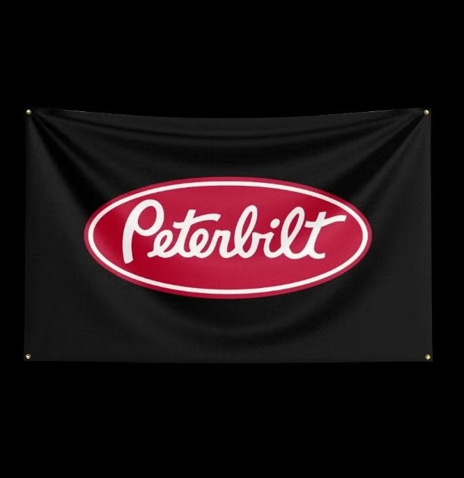 Grote vlaggen Peterbilt (150x90cm), Ophalen of Verzenden, Nieuw