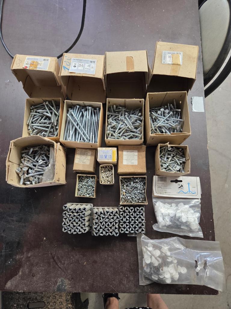 Nagels en schroeven., Bricolage & Construction, Quincaillerie & Fixations, Enlèvement, Vis