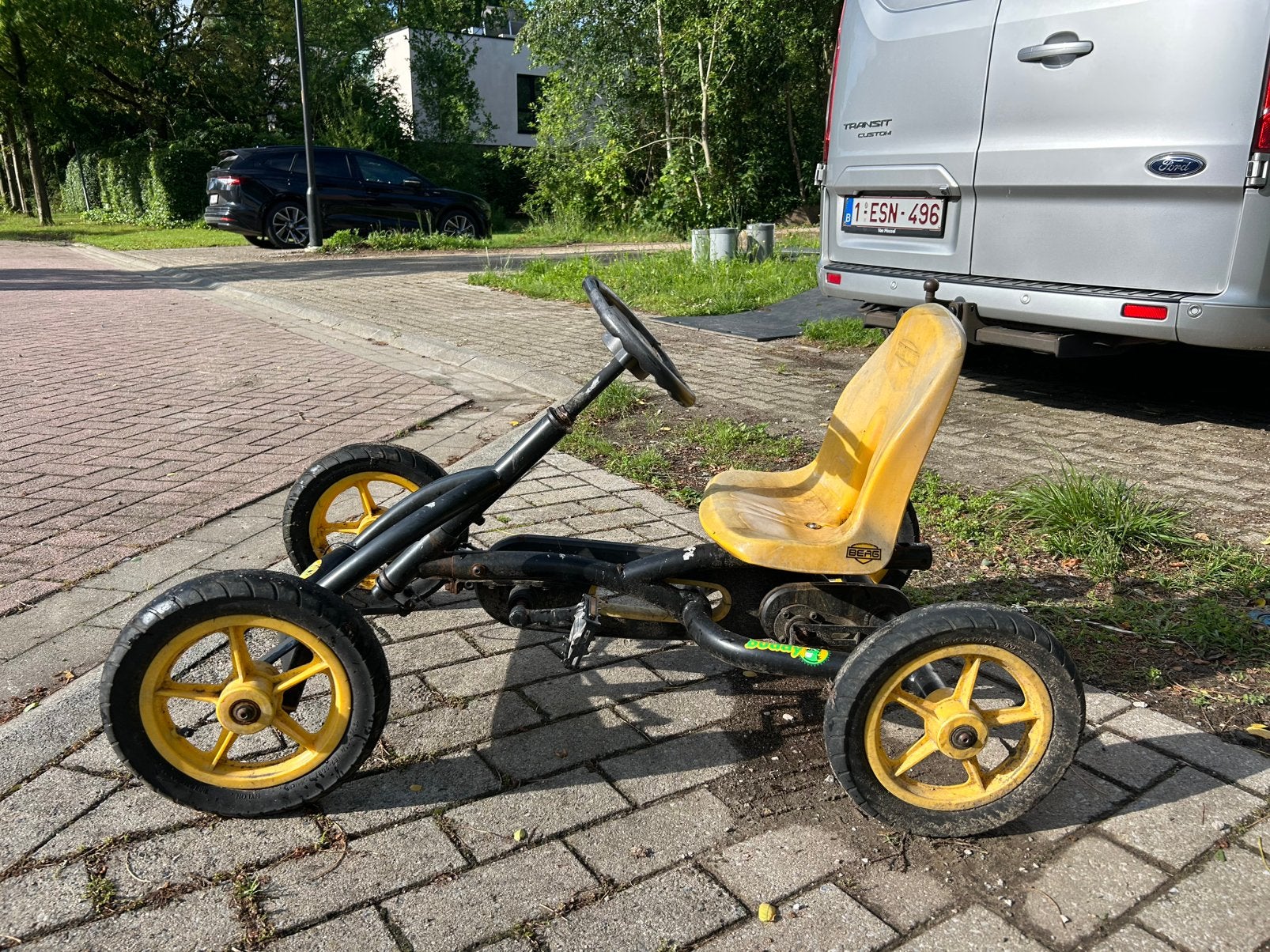 Go cart, Ophalen, Zo goed als nieuw