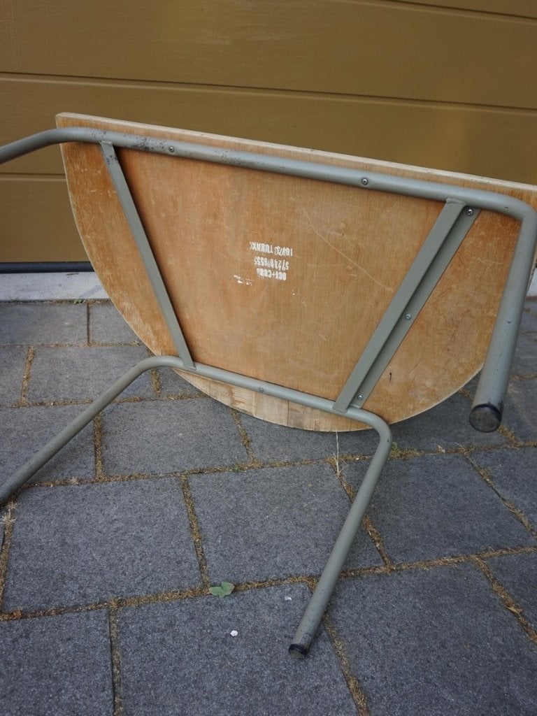 Leuk klein halfrond tafeltje van Tubax, Ophalen, Gebruikt, Tafel(s)
