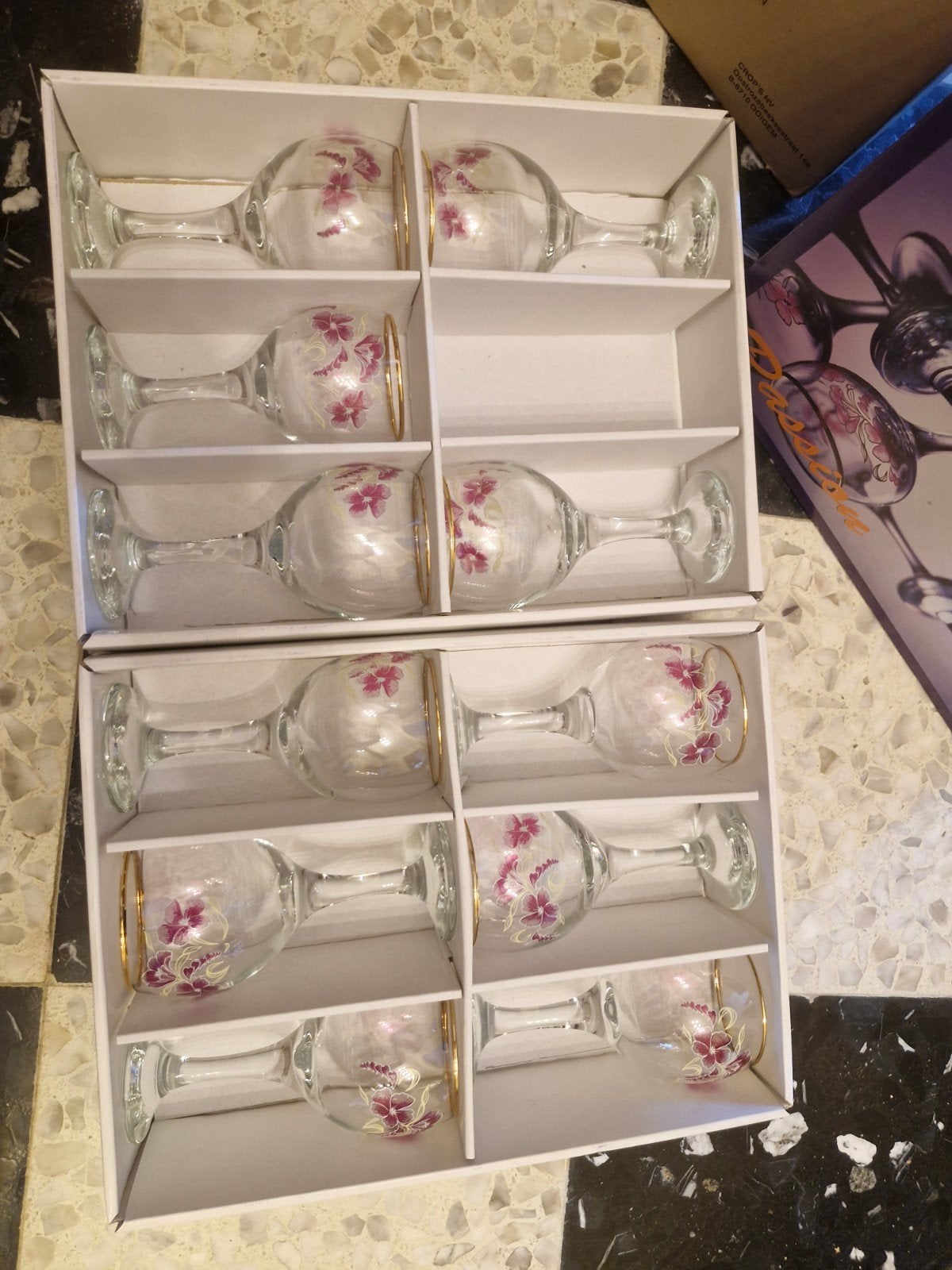 verre à pied, Enlèvement