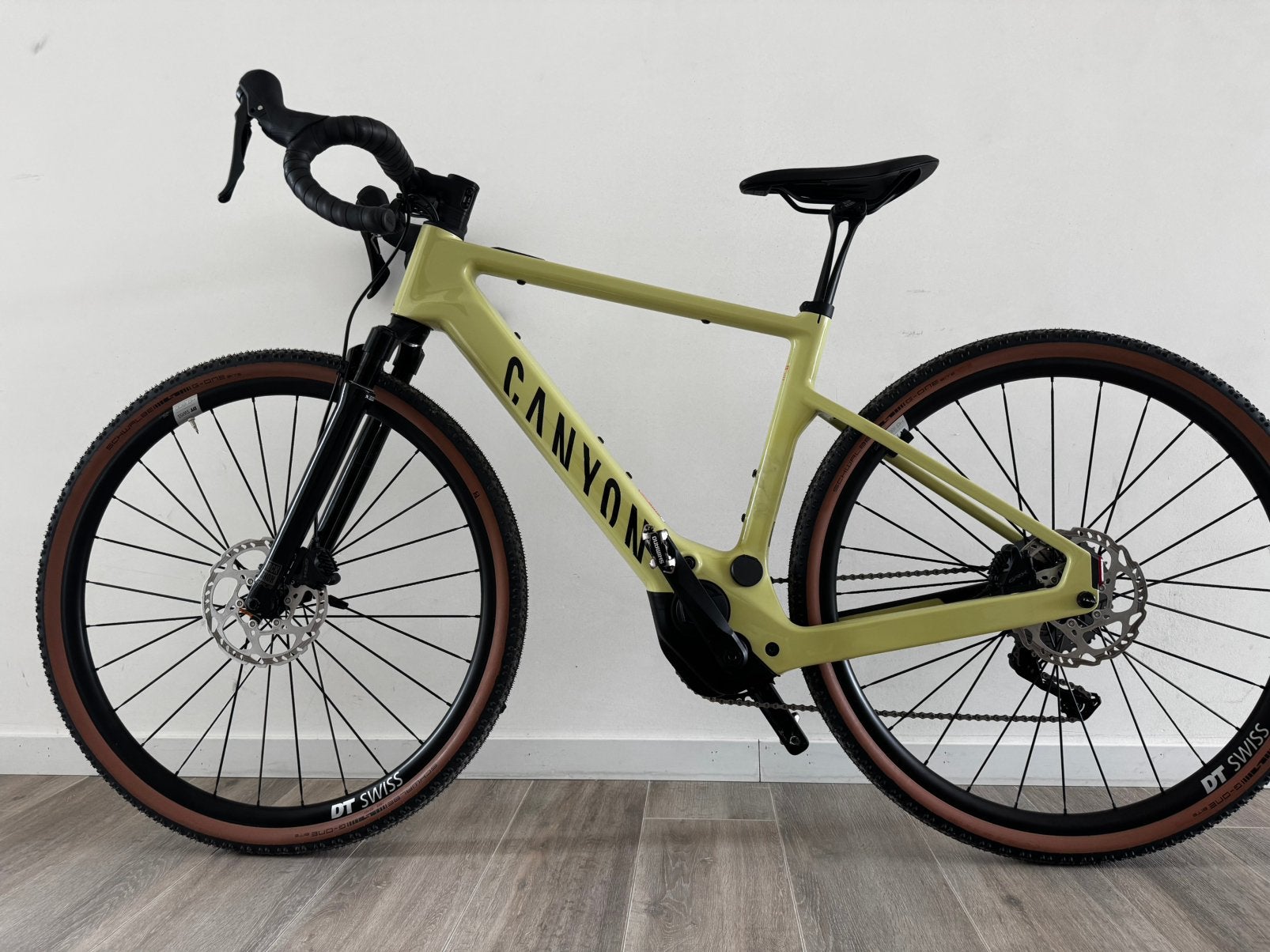Canyon Grizl:ONfly CF7–Carbon E-Gravelbike (S), Fietsen en Brommers, Ophalen, Zo goed als nieuw, Carbon