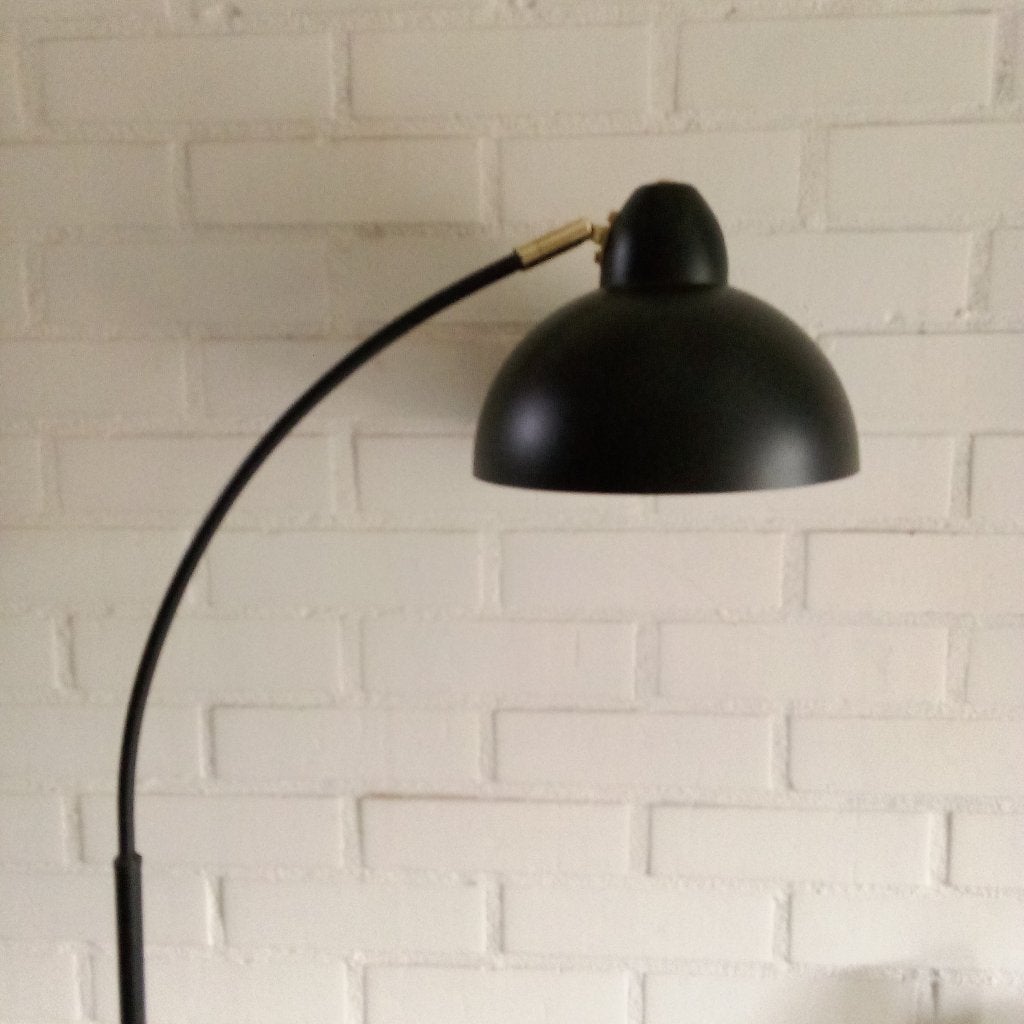 Vloerlamp boog, Ophalen, Zo goed als nieuw, Metaal