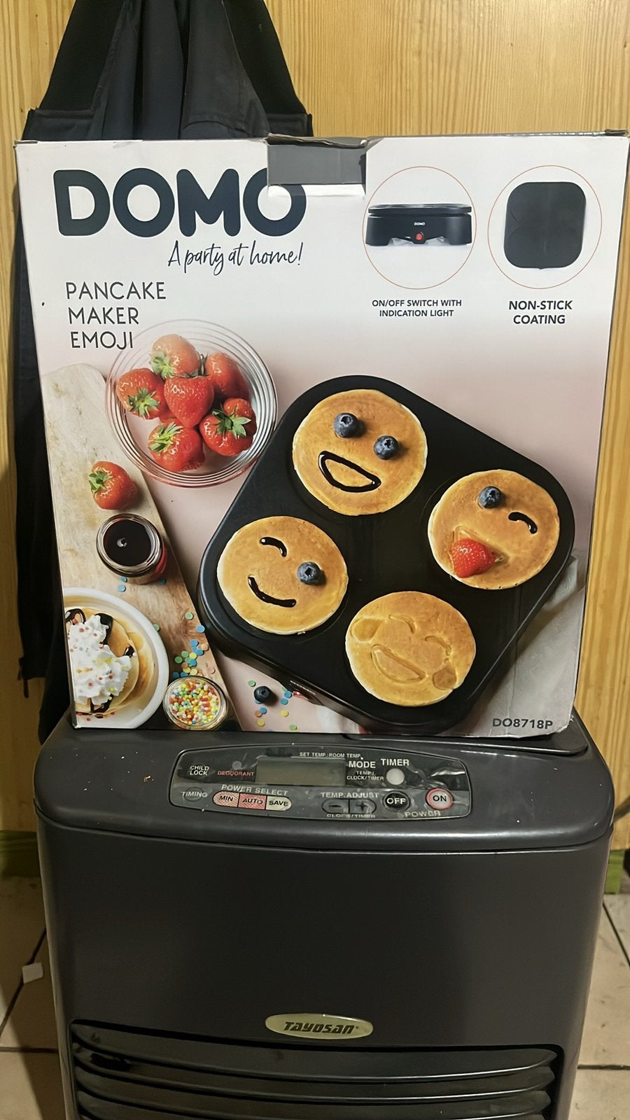 Domo - pannenkoekenmaker, Hobby en Vrije tijd, Ophalen, Zo goed als nieuw