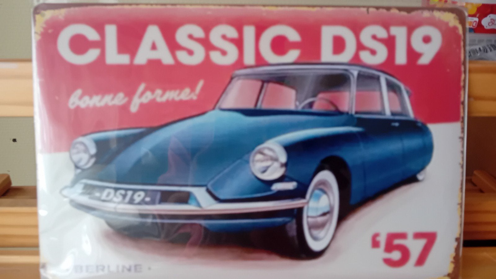 Citroën ds19 classic 57. 20 op 30 cm, Ophalen of Verzenden