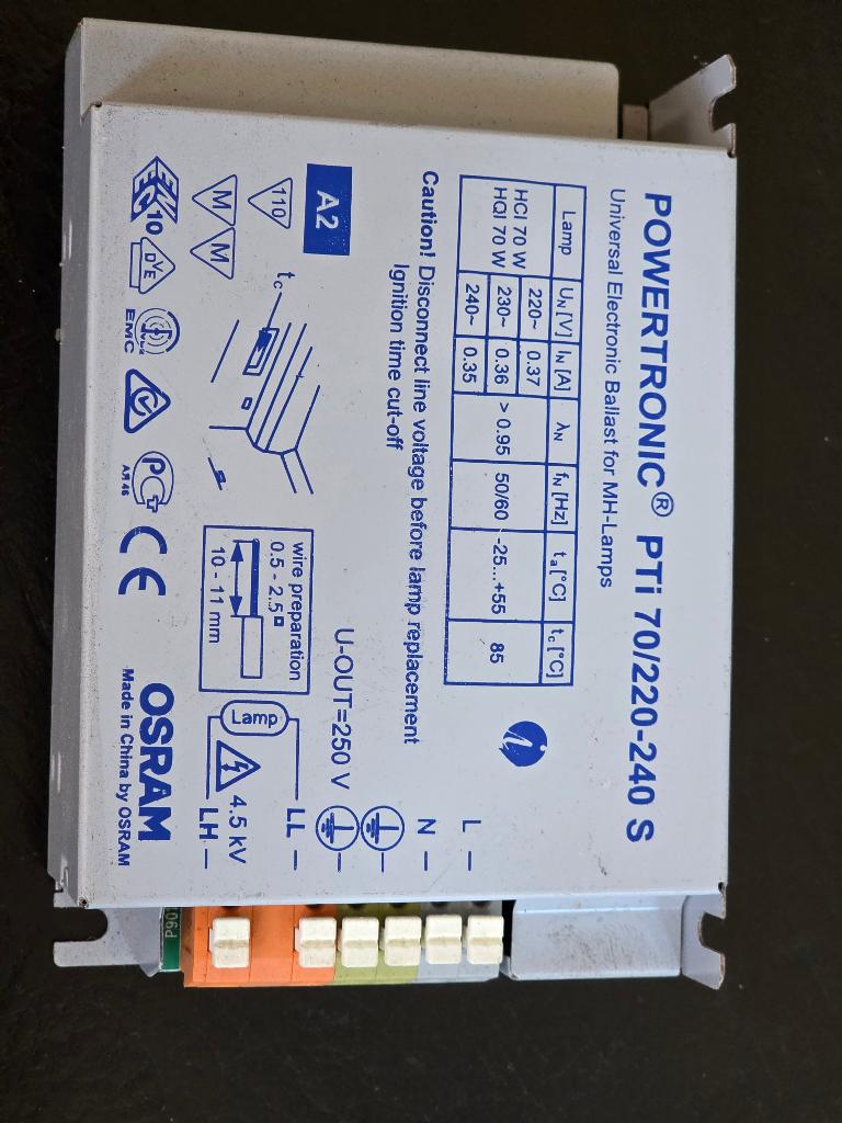 Osram Powertronic Pti 70 watt, Ophalen, Nieuw, 30 tot 60 watt, Overige typen