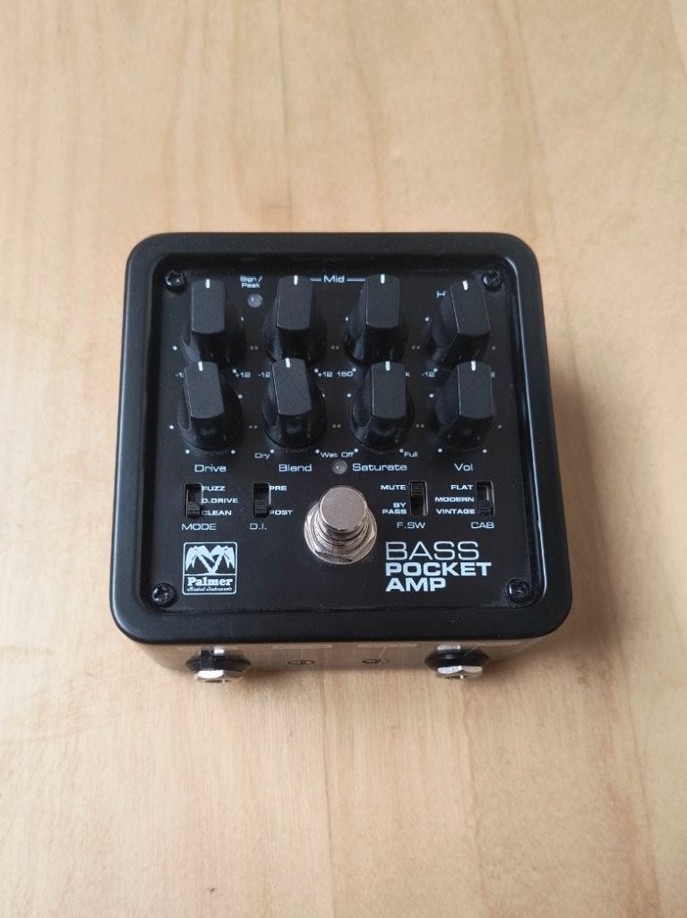 Palmer Pocket Bass preamp DI-box, Muziek en Instrumenten, Ophalen of Verzenden, Gebruikt, Volume