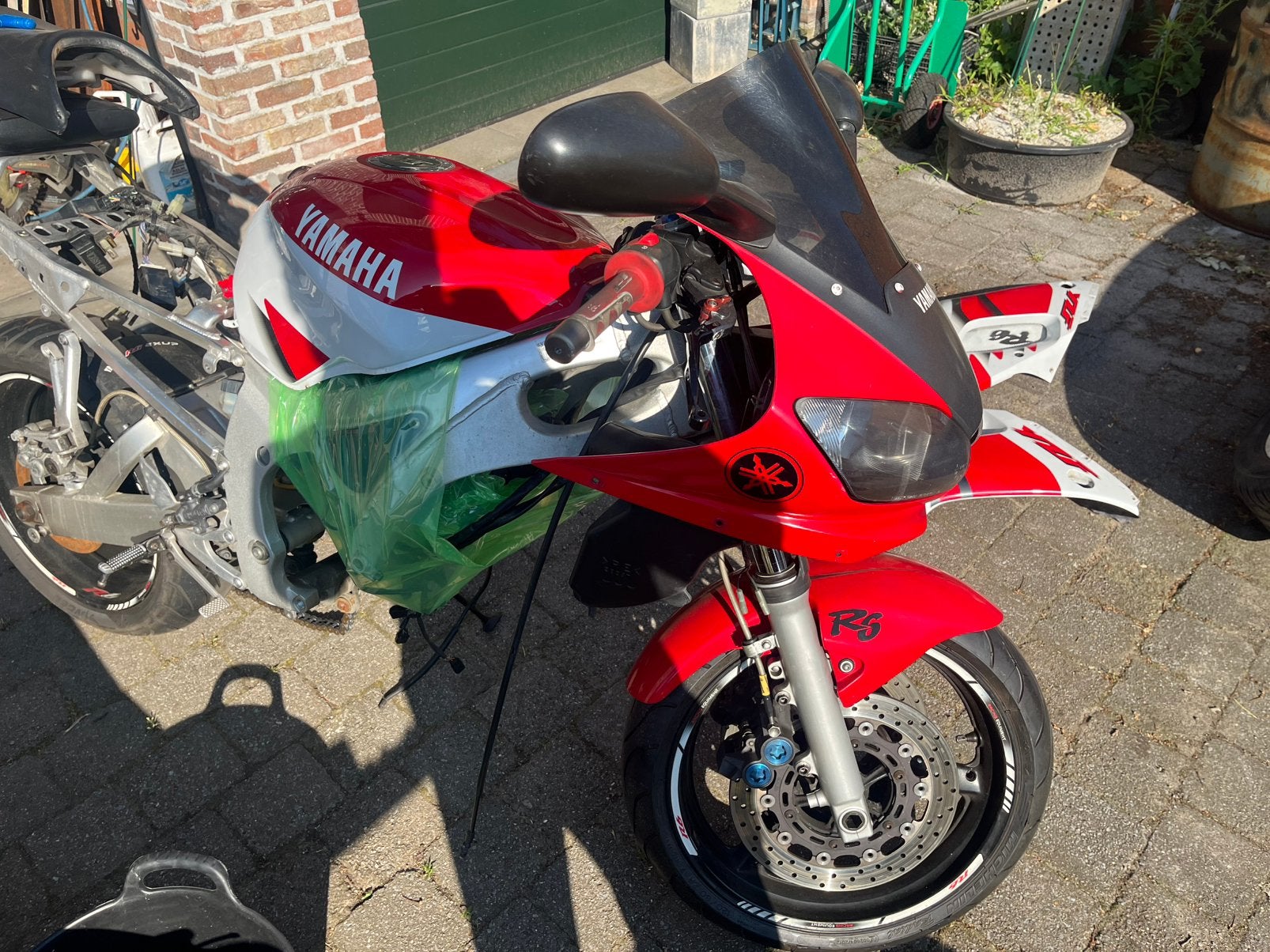 Yamaha r6 kappenset, Enlèvement, Utilisé
