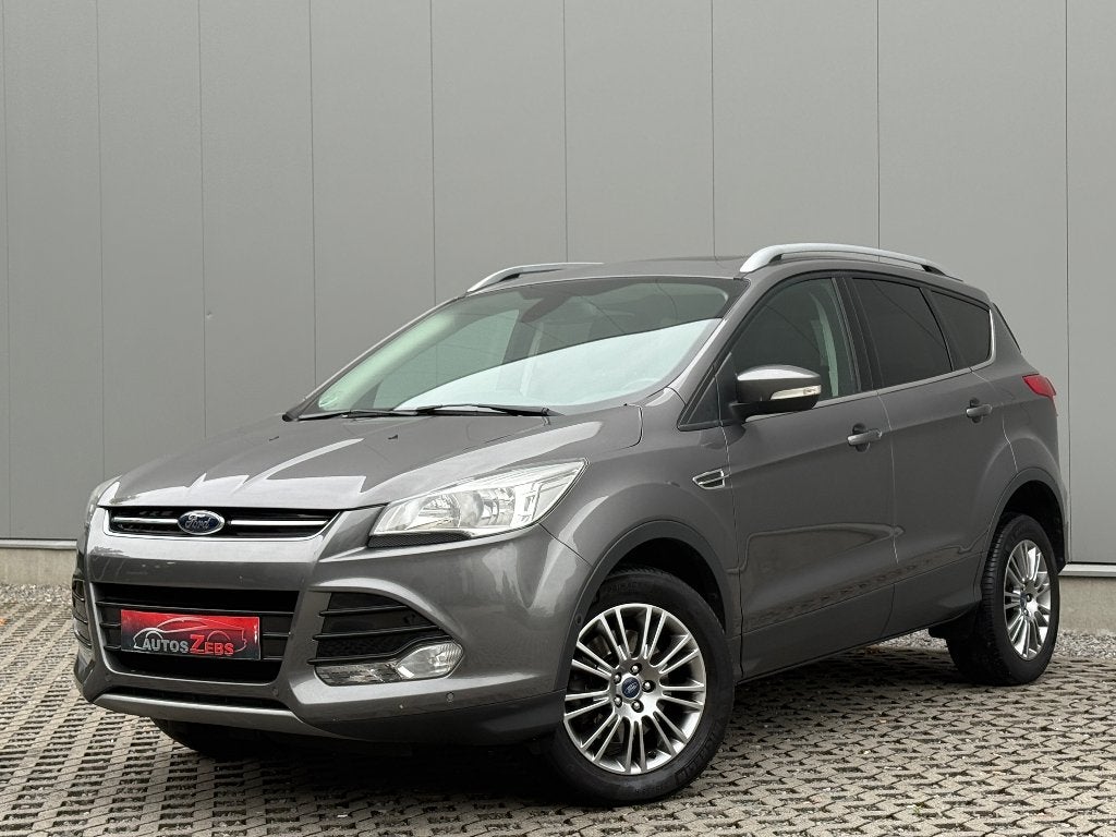 Ford Kuga 2.0 TDCi 4WD Titanium Pano Cruise ElekAchterklep, Auto's, Euro 5, 4 cilinders, Leder, Bedrijf