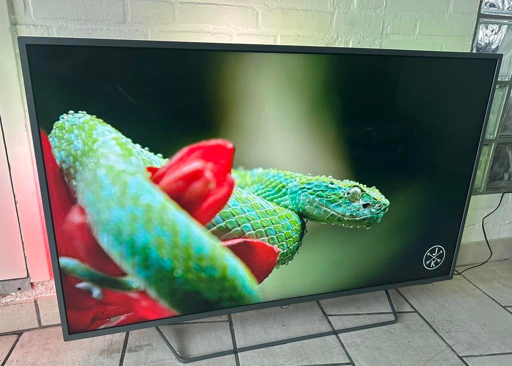 Philips Ambilight à 3 faces, 140 cm, Ultra HD, comme neuf, Philips, LED, Comme neuf, Enlèvement