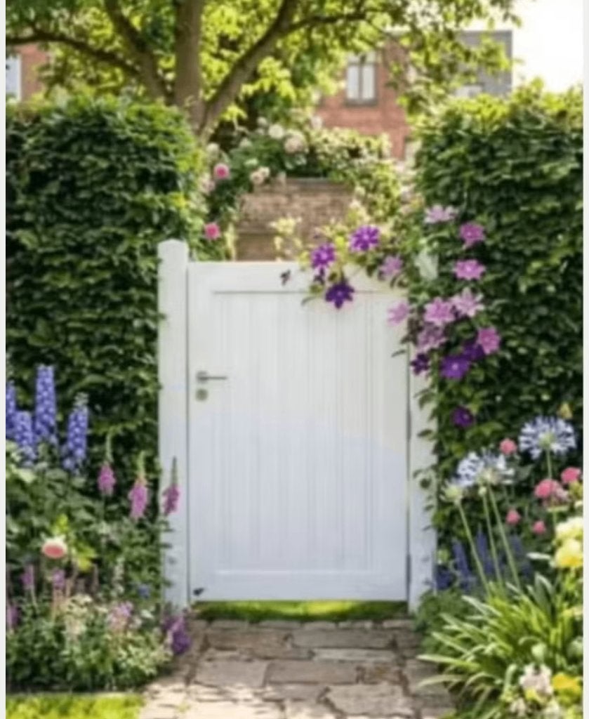 tuindeur massief, Tuin en Terras, Ophalen