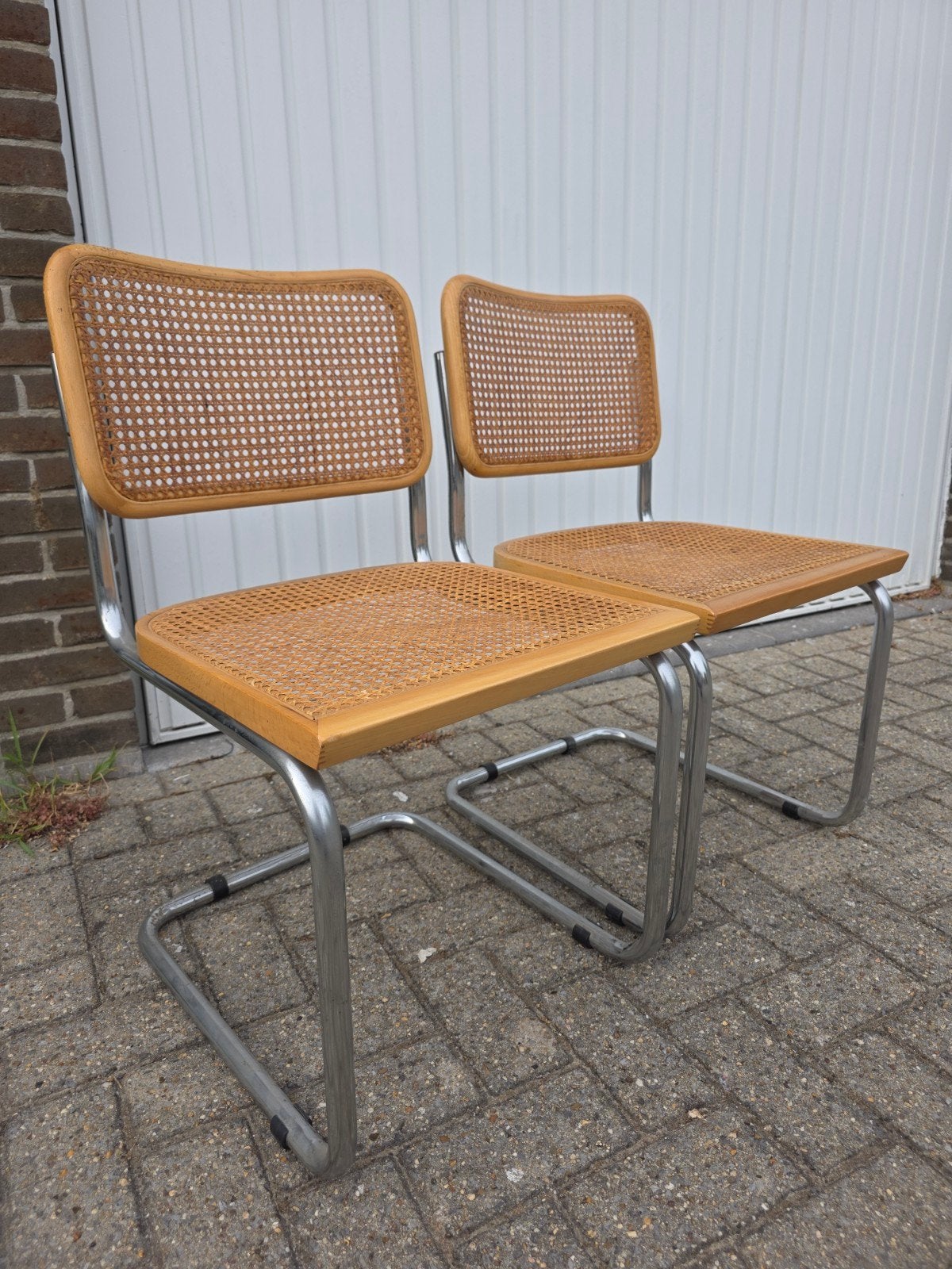 2x Marcel Breuer S32 stoel, Enlèvement
