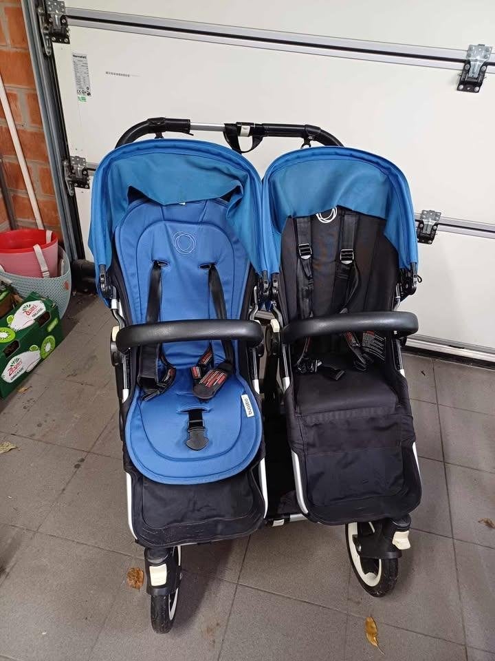 Bugaboo Donkey duo, Enfants & Bébés, Poussettes & Combinaisons, Tige de poussée réglable, Poussette combi, Bugaboo, Enlèvement