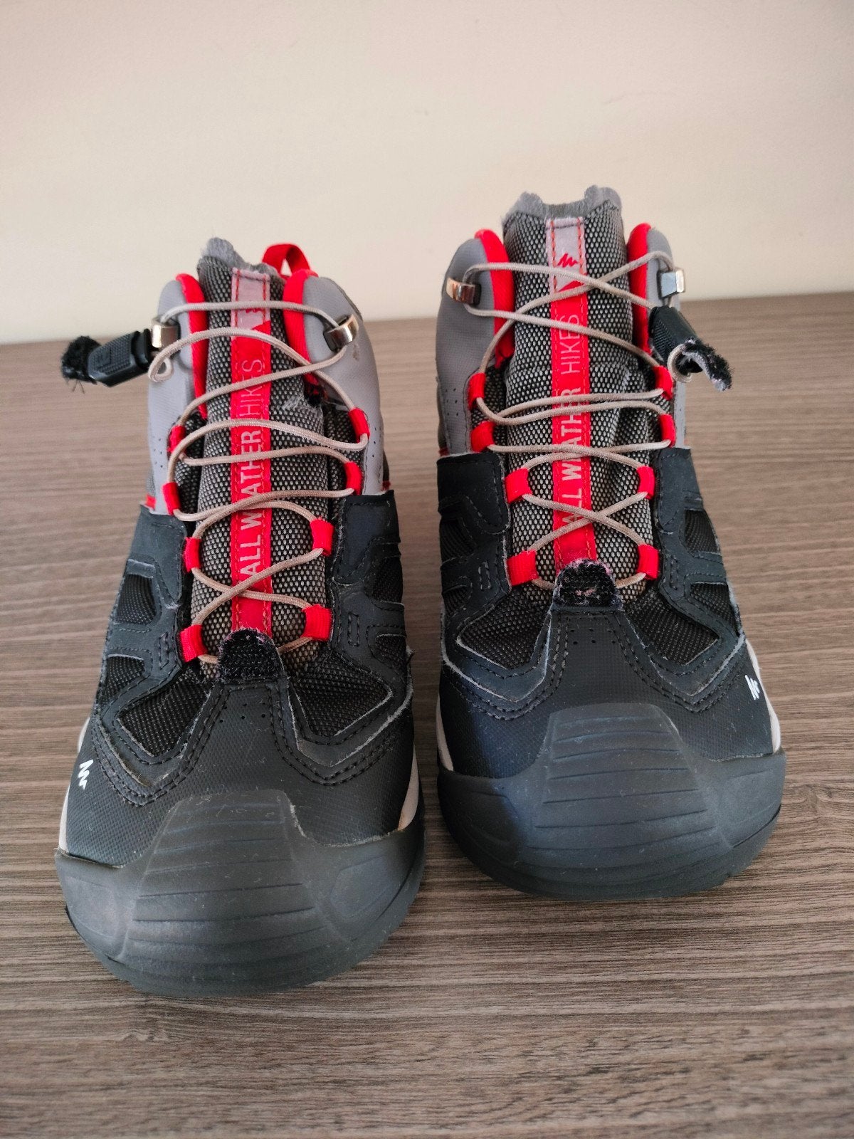 Bottines Quechua 35, Enlèvement