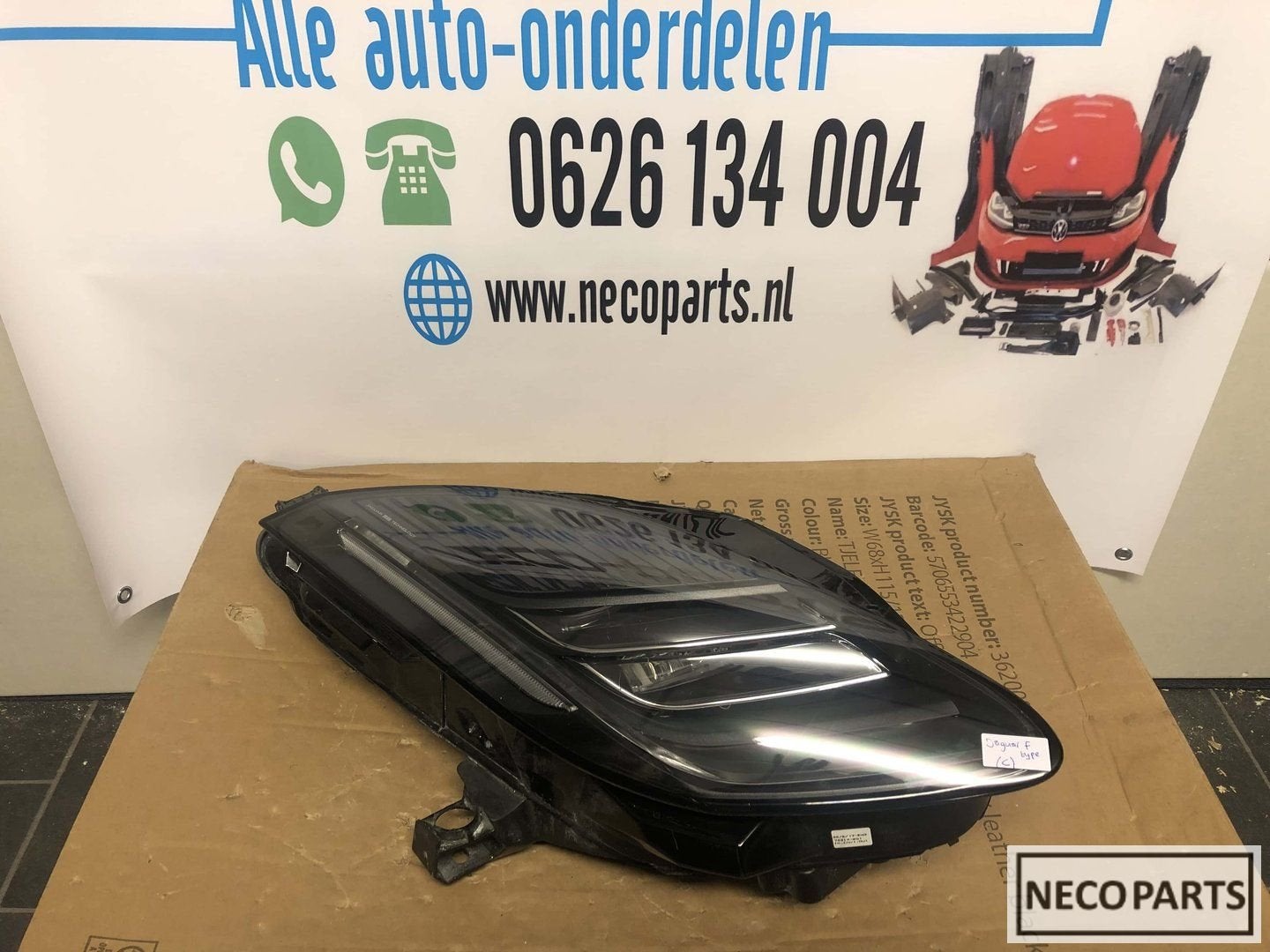 Jaguar f type vol led koplamp set links en rechts origineel, -, Utilisé, Jaguar, -