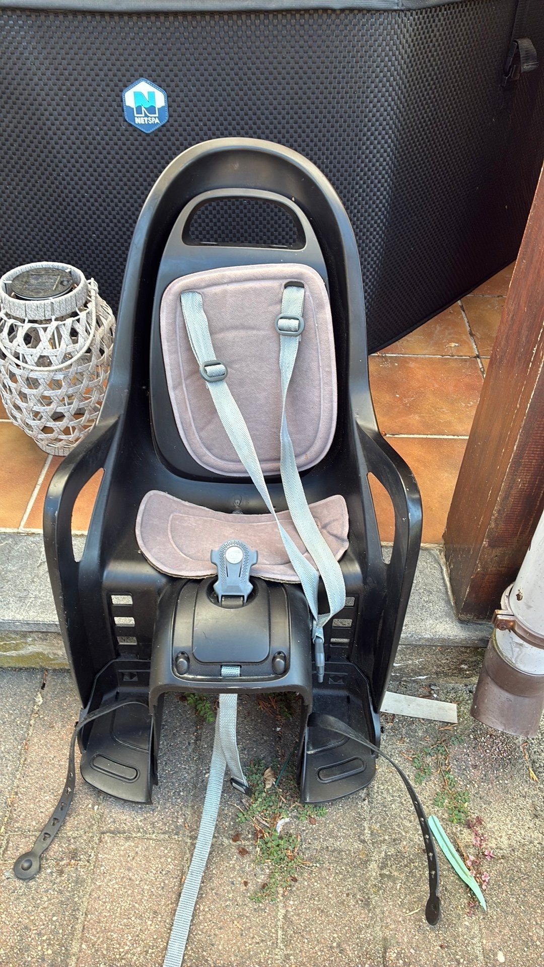 Fietsstoeltje voor kind, Fietsen en Brommers, Ophalen, Achterzitje, 9 t/m 18 kg, Gebruikt
