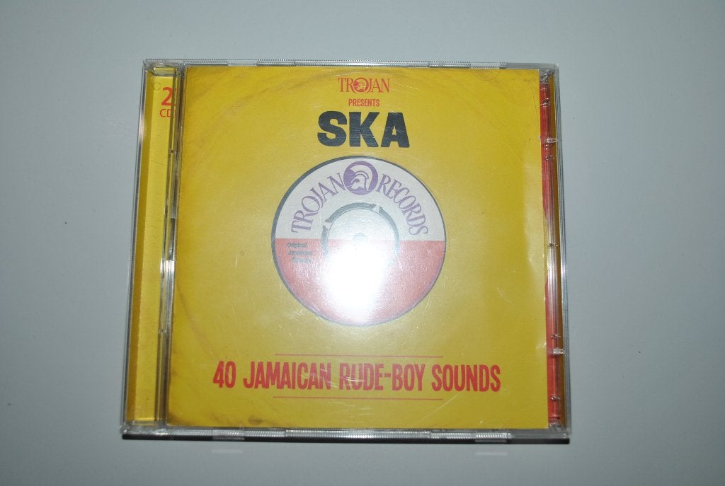 Trojan Ska "40 Jamaican rude-boy sounds" Comme neuf, CD & DVD, Enlèvement ou Envoi, Ska, Comme neuf