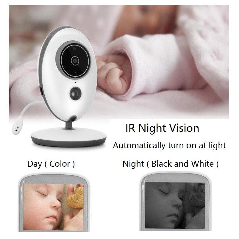 Super Babyfoon met LCD-kleurenscherm (nieuw), Kinderen en Baby's, Babyfoons, Ophalen of Verzenden, Nieuw, Camera