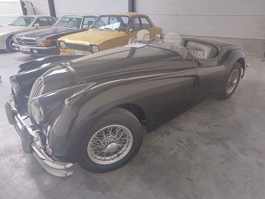 JAGUAR XK 140, Auto's, XK, Achterwielaandrijving, Cabriolet, Leder