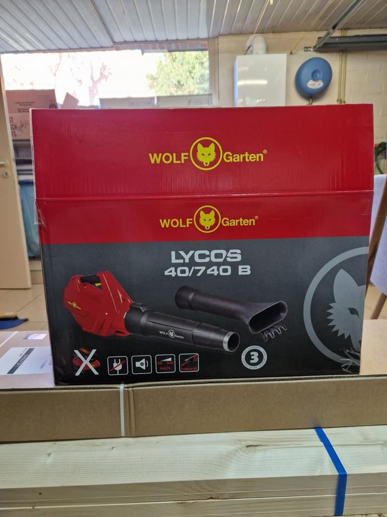 Bladblazer Wolf Garden 40/740 B NIEUW, Ophalen, Accu