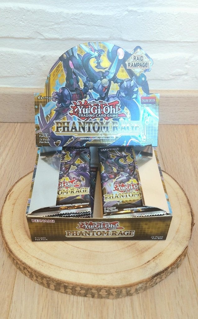 Yugioh booster packs met doos (2), Ophalen of Verzenden, Zo goed als nieuw, Booster, Foil