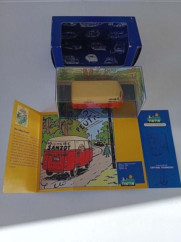 Kuifje auto nr 32 De VW bestelwagen, Verzamelen, Ophalen of Verzenden, Kuifje, Zo goed als nieuw, Overige typen