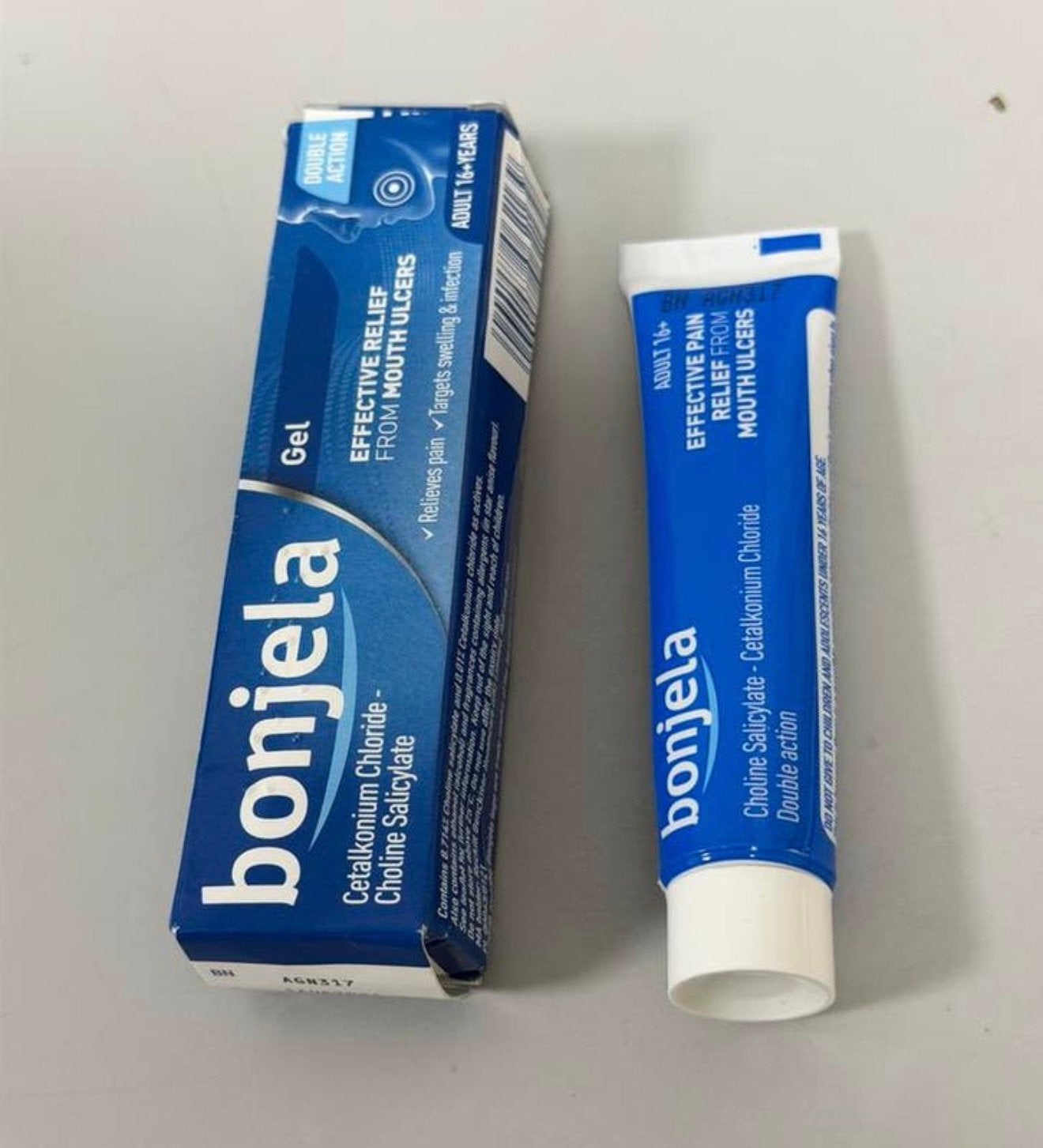 Bonjela Gel 15 g contre ulcères, soulage douleur maux bouche, Enlèvement ou Envoi, Neuf